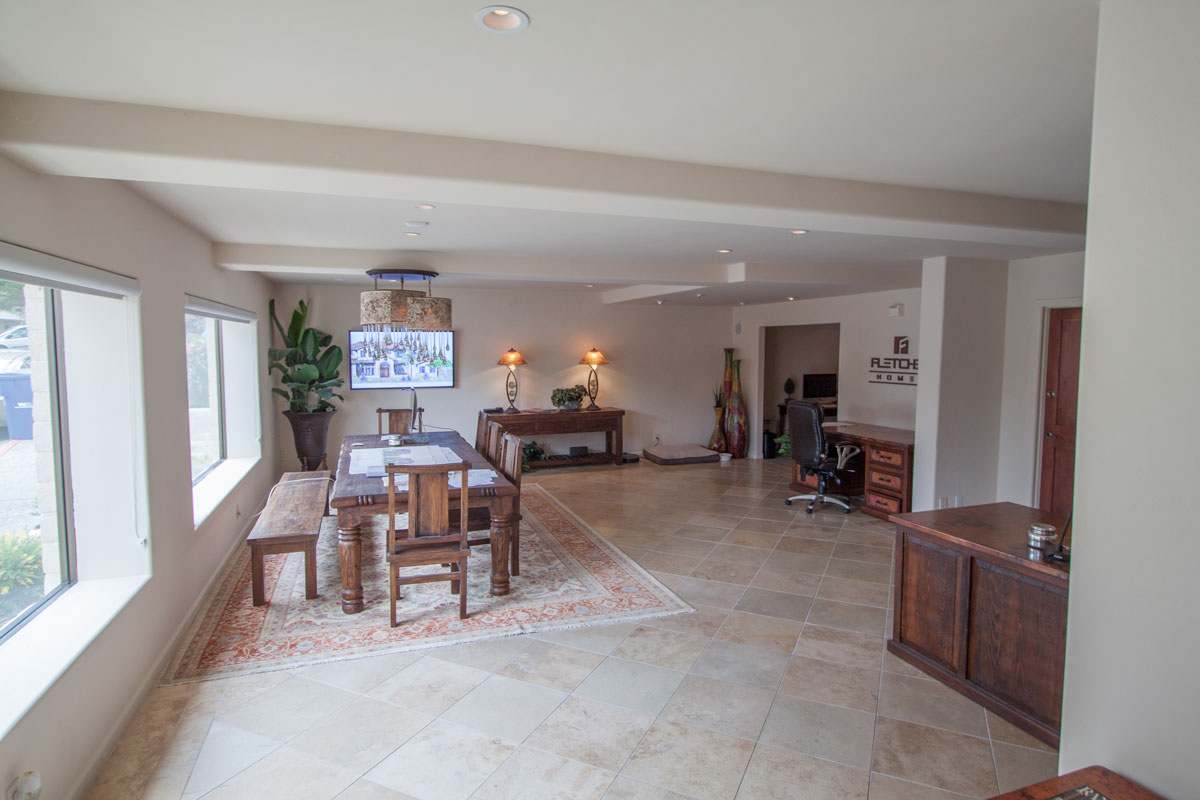 Configured as office—view from door.