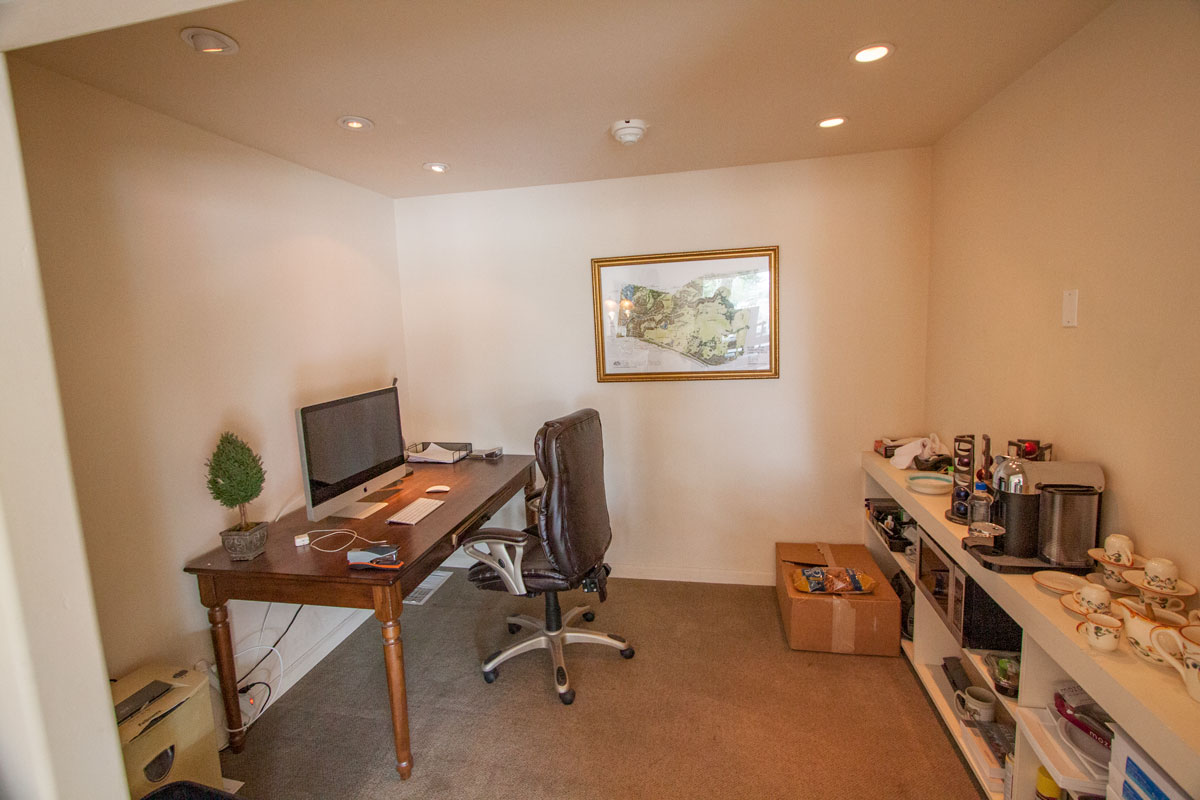 Small office—possible layout.