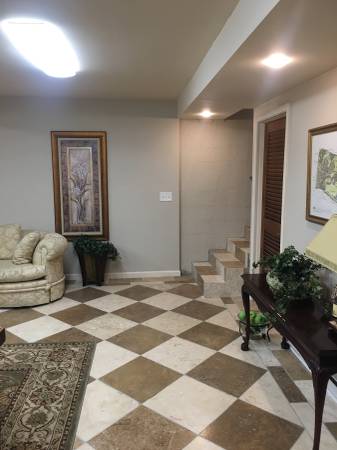 Example of the space furnished.