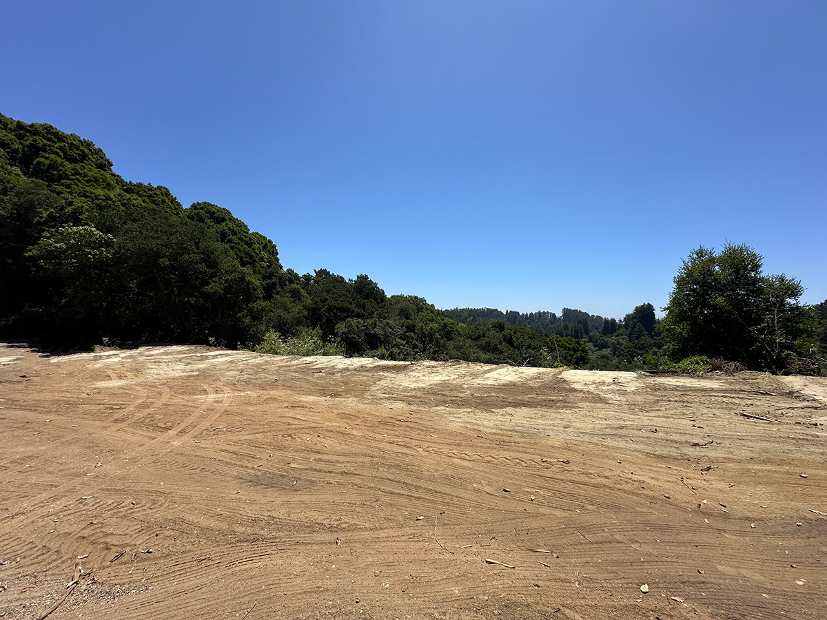 Lot 2 — building site view 1