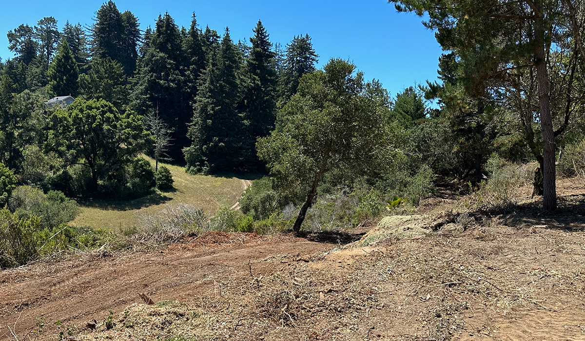 Lot 3 — building site view 3