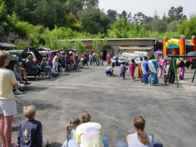 Cultural performance among the groves