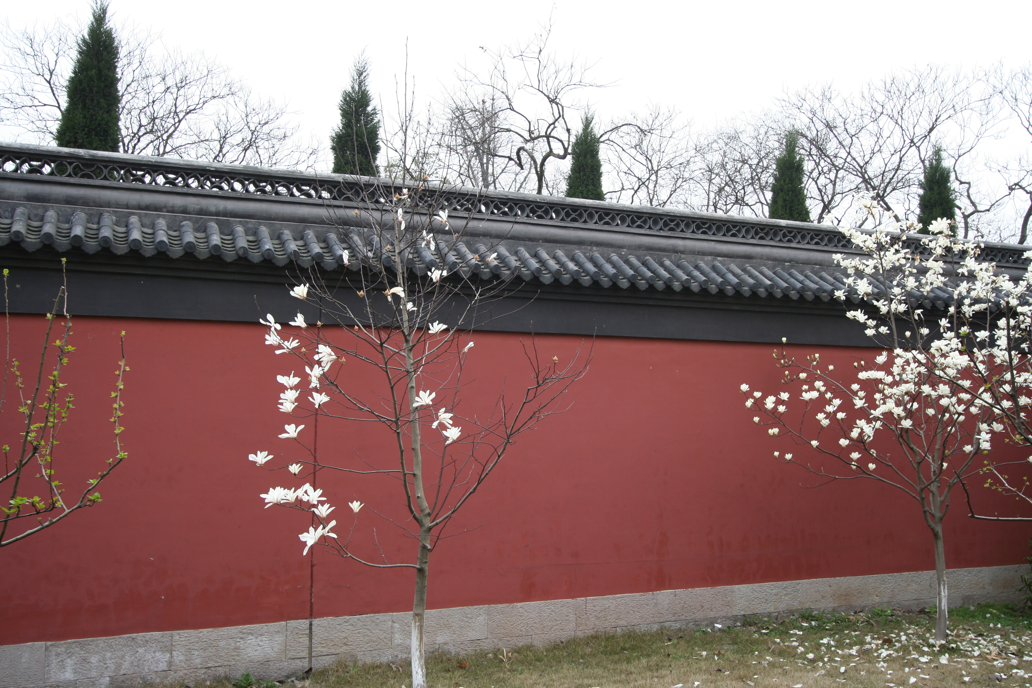 Historic wall segments in China
