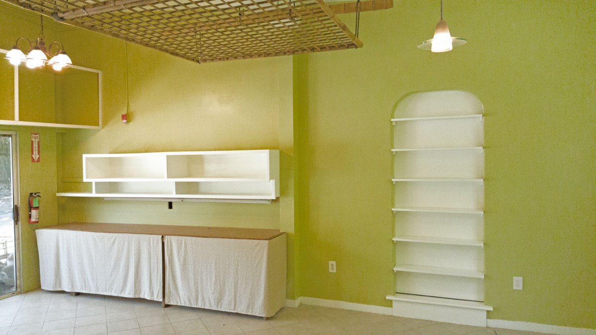 Alternate angle showing both sliding glass doors.